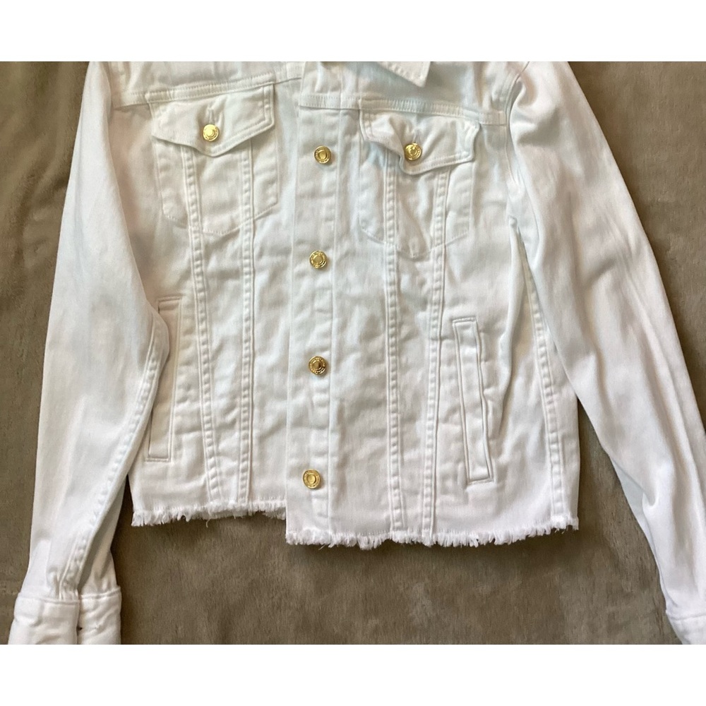 White Jean Michael Kors Jacket
